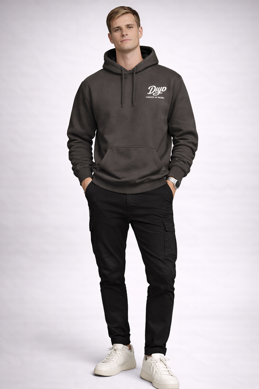 Charcoal Hoodie - DIYD Dad is Always There