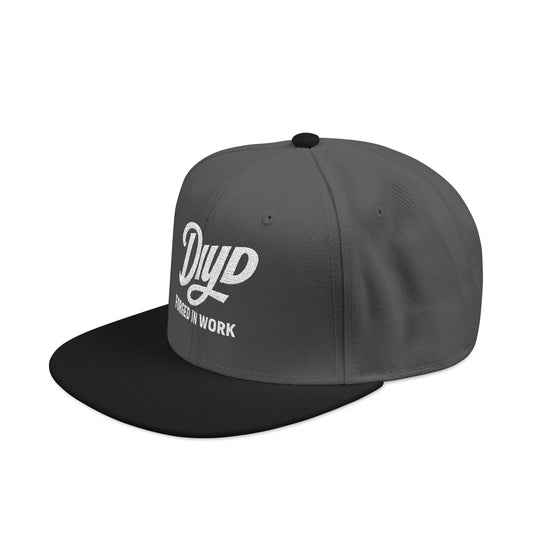 Charcoal / Black  — 'DIYD ' Embroidered Dad can do Attitude Cap