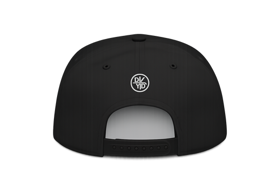 Embroidered 'Dad' Script Snapback Hat – Classic Black Baseball Cap