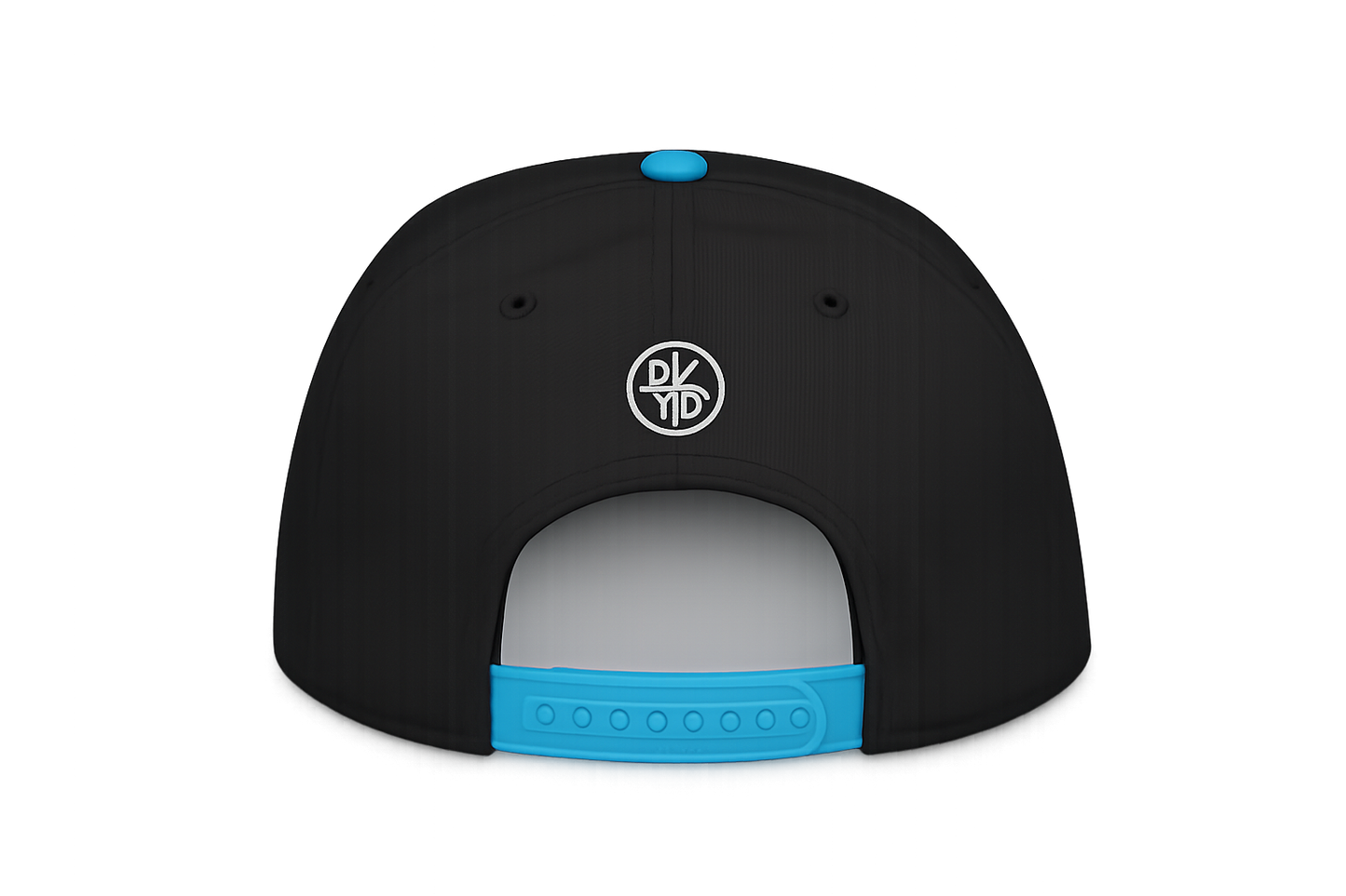 Black And Aqua -DIYD  S/B Hat — Built for the Casual Dad