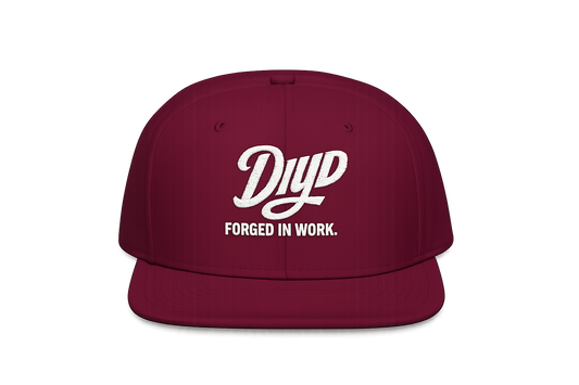 Burgundy - S/ B Hat — Rugged Every Day Wear