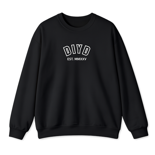 Black  Crewneck Sweatshirt – DIYD