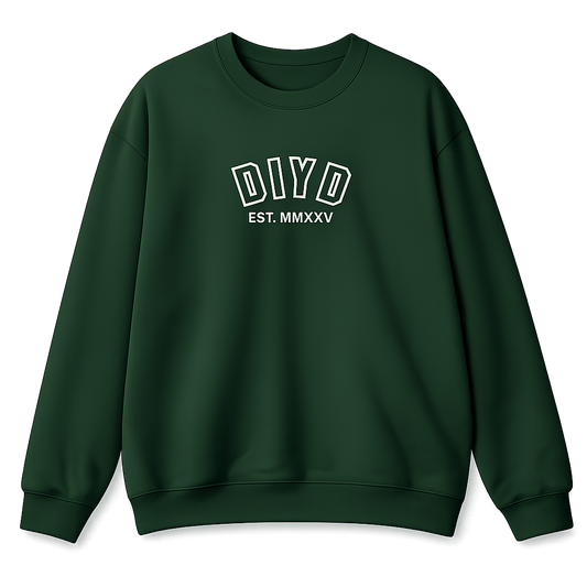 Forest Green Sweater - DIYD