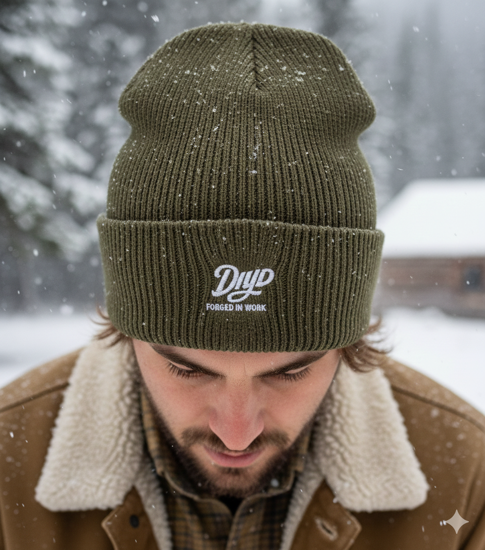 Olive Beanie - DIYD