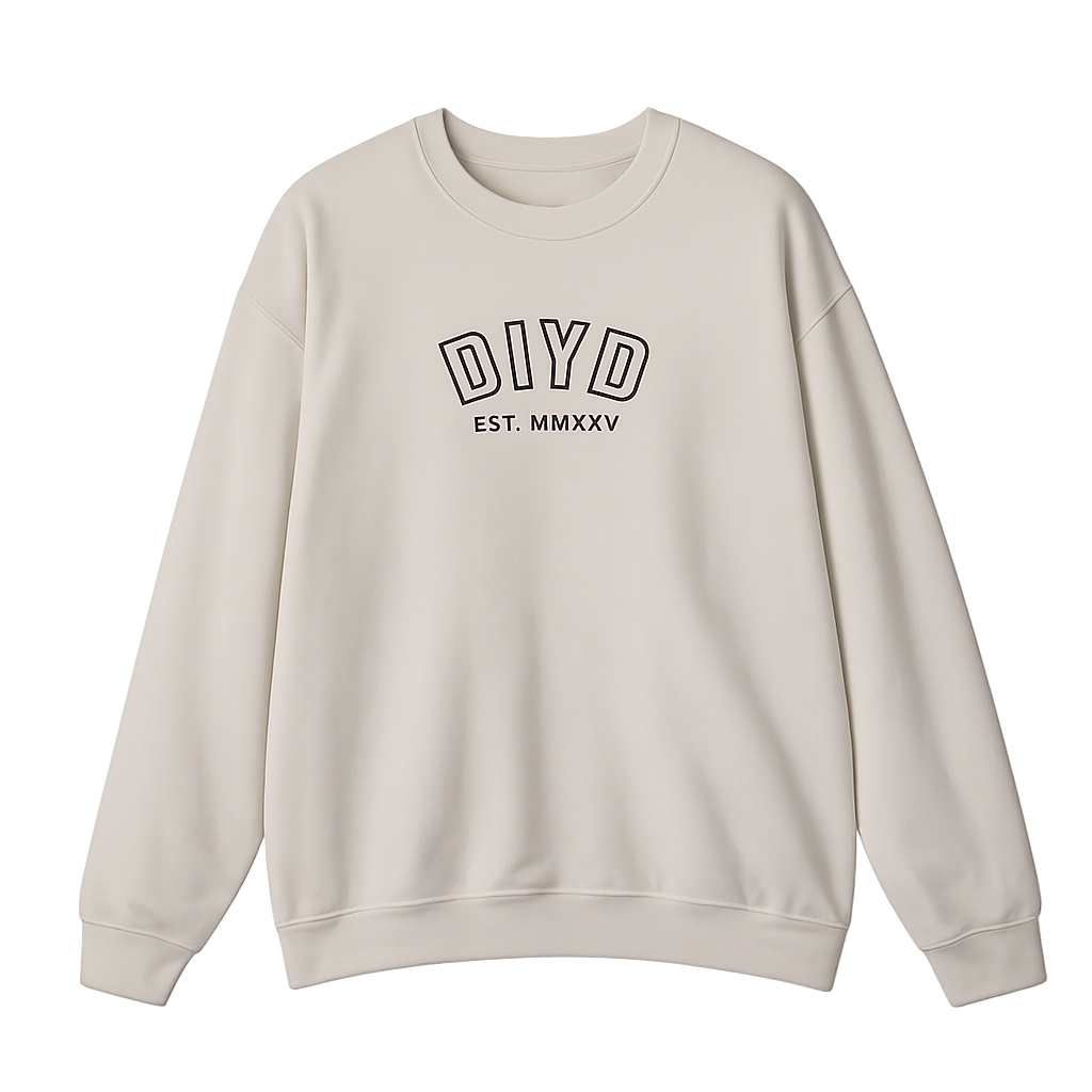 Sand Crewneck Sweatshirt —  DIYD